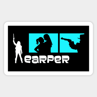 Earper 1960's Retro Archer Inspired Design Magnet